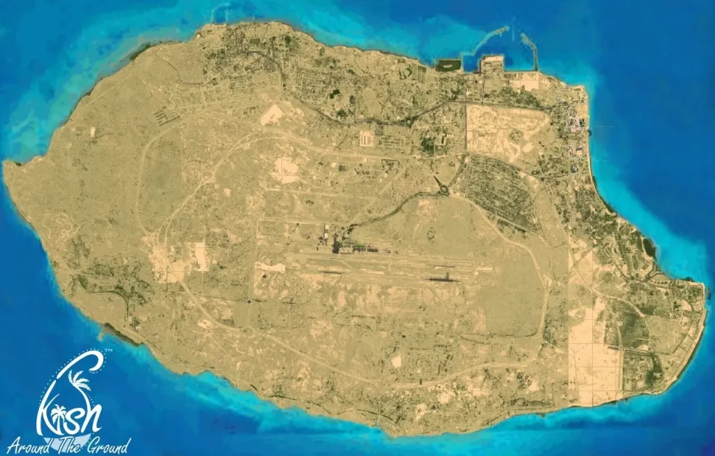Full map of ATG: Kish Island in Unity