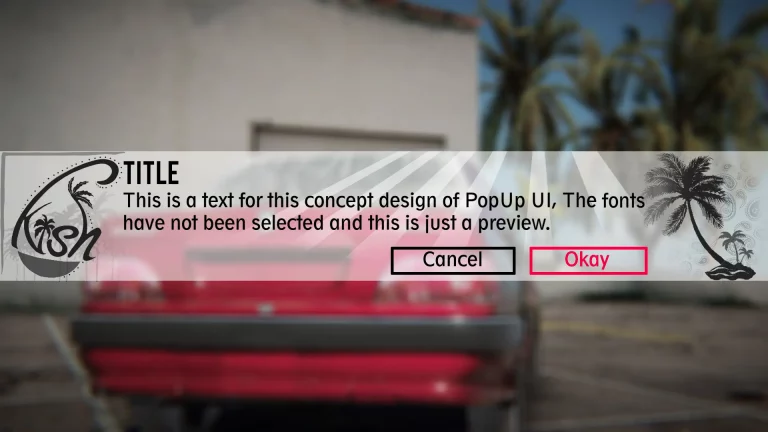 ATG Kish Pop-Up UI